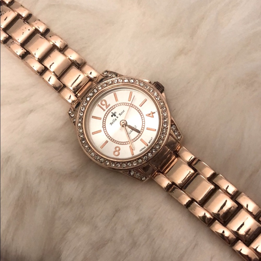 Bella Rose Dress Watch - Rose Gold